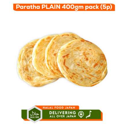 Paratha PLAIN 400gm pack (5p)